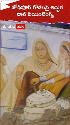 జోధ్‌పూర్‌లో వాల్ పెయింటింగ్స్‌ అదుర్స్