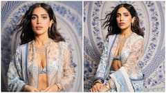Bhumi Pednekar Steals The Show With Her Modern Saree Look For Diwali Event; SEE PICS