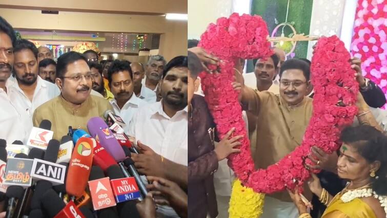 Kanchipuram ammk general secretary ttv dhinakaran speak about Vijay and eps tnn TTV Dhinakaran : விஜய்க்கு ஆதரவு, இபிஎஸ்ஐ வம்புக்கு இழுக்கும் டிடிவி தினகரன்.. காஞ்சிபுரத்தில் சொன்னது என்ன ?