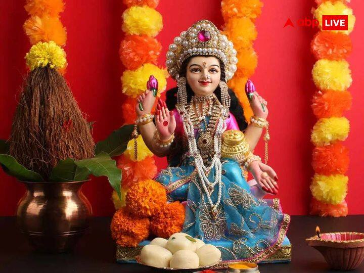 Another reason for Goddess Lakshmi being temporary is that Goddess Lakshmi was born from water during the churning of the ocean. Water is not stable but is always moving, in the same way Goddess Lakshmi also does not remain stable like water.