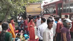बस्ती: सड़क किनारे खड़े डंपर से टकराई यूपी रोडवेज की बस, हादसे में कई यात्री घायल, 4 की हालत नाजुक