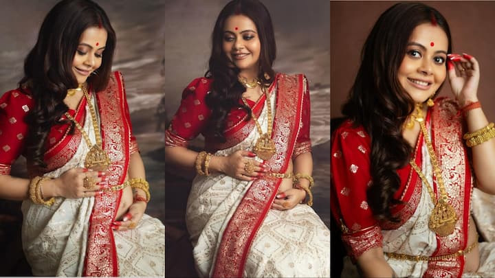 Devoleena Bhattacharjee Latest Pics: टीवी एक्ट्रेस देवोलीना भट्टाचार्जी एक बार फिर लेटेस्ट तस्वीरों में अपना बेबी बंप फ्लॉन्ट करती हुई नजर आई हैं. नीचे देखिए एक्ट्रेस की खूबसूरत तस्वीरें