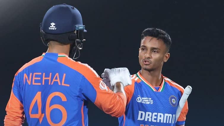 India Dominates Emerging Teams Asia Cup 2024, Clinching Top Spot in Group B