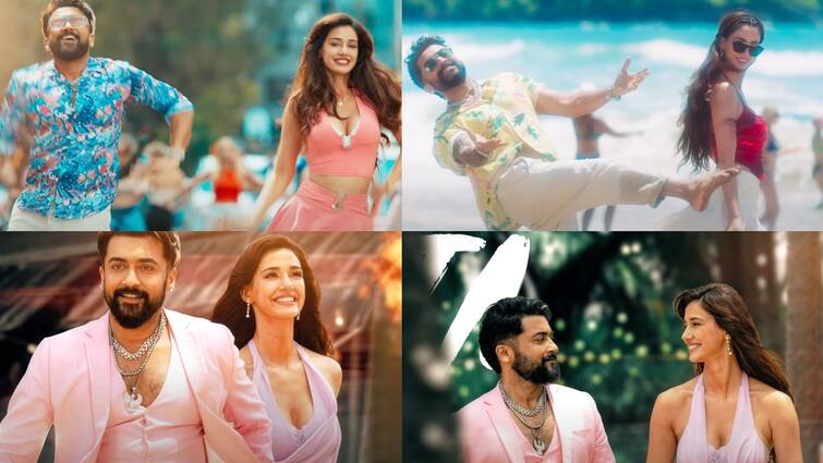Suriya Disha Patani Starrer Kanguva Second Single YOLO  out Now Kanguva Second Single : பார்ட்டி மூடில் சூர்யா... கங்குவா படத்தின் இரண்டாவது பாடல் இதோ