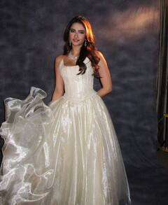 Palak tiwari: વ્હાઈટ ગાઉનમાં પ્રિન્સેસ લાગી પલક તિવારી, જુઓ તસવીરો