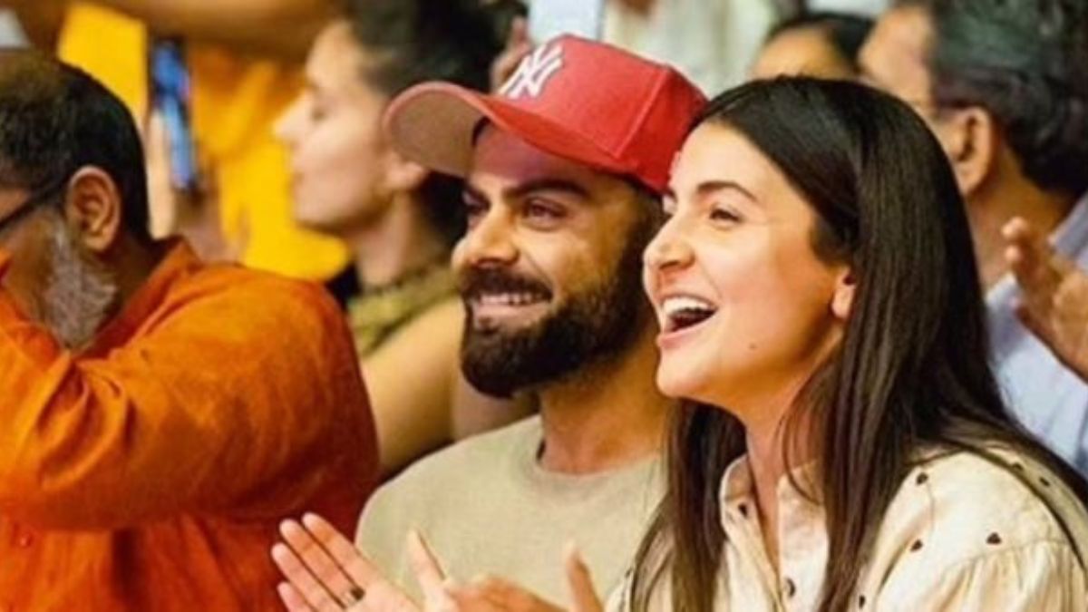 Virat Kohli, Anushka Sharma Attend Krishna Das Kirtan In Mumbai Hours ...