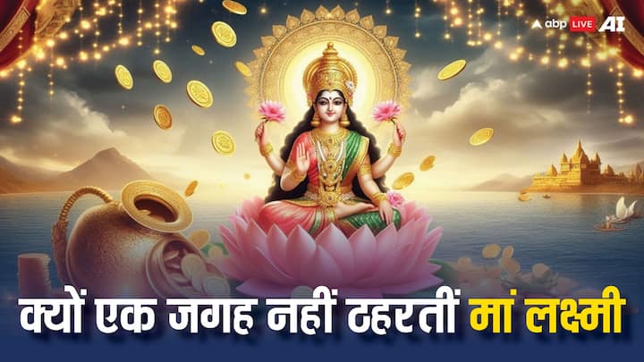 Diwali Laxmi Puja: मां लक्ष्मी को सुख-संपन्नता की देवी कहा जाता है. इसलिए सभी चाहते हैं कि उनके घर पर मां लक्ष्मी का वास हो. लेकिन इनका स्वभाव ऐसा ही ये एक जगह नहीं टिकती. जानें इसका क्या कारण है.