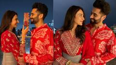 জিমে গিয়ে কোমরে চোট, অসুস্থ শরীরেরই প্রথম করবা চৌথ পালন করলেন রকুলপ্রীত