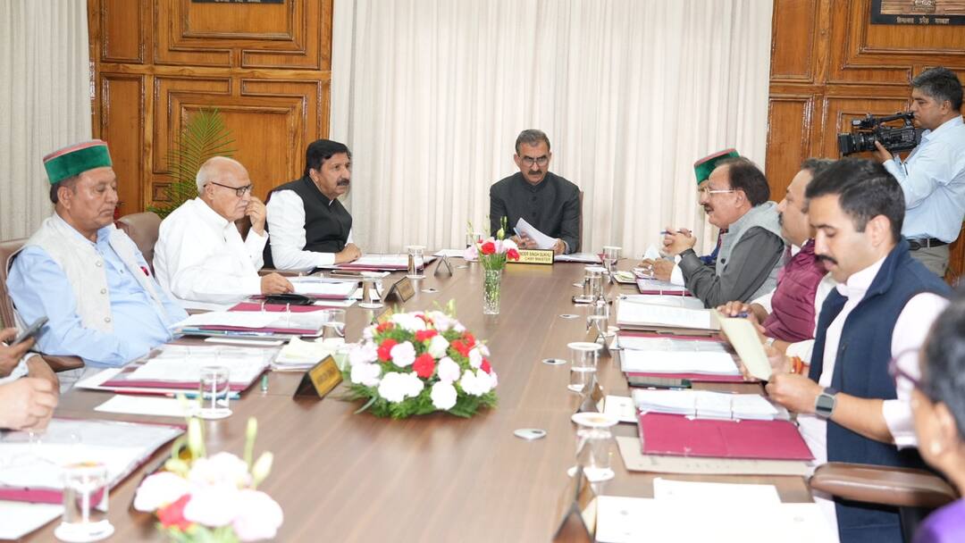 मंगलवार को होगी हिमाचल कैबिनेट की बैठक, दिवाली से पहले सीएम सुखविंदर सुक्खू दे सकते हैं तोहफा Himachal cabinet meeting discussion on Tuesday by CM Sukhvinder Singh Sukhu ANN मंगलवार को होगी हिमाचल कैबिनेट की बैठक, दिवाली से पहले सीएम सुखविंदर सुक्खू दे सकते हैं तोहफा