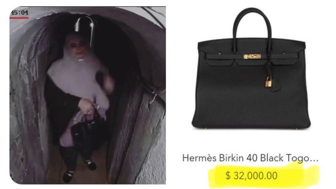 Yahya Sinwar’s Wife Was Carrying Hermes Birkin Bag Worth Rs 27 Lakh Before Oct 7 Attack Alleges Israel Yahya Sinwar’s Wife 'Spotted Carrying Rs 27 Lakh Hermes Bag Before Oct 7 Attack', Israel Claims
