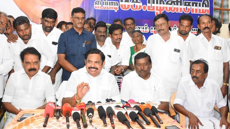 Edappadi Palaniswami says My best wishes for the Vijay Conference - TNN EPS Wishes TVK: 