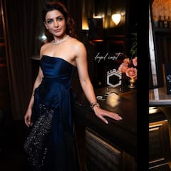 Samantha Stylish Looks : స్టైలిష్ లుక్స్​లో అదరగొడుతున్న సమంత.. సిటాడెల్ ప్రమోషన్స్​కు హాట్​ లుక్స్​లో వెళ్తోన్న బ్యూటీ