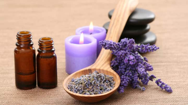 1. Lavender Oil: Lavender is known for its calming properties, which are great for stress-related skin issues like redness or irritation. It's just great for soothing the mind, which is cool for all that night-time celebration unwinding. It's best to add it with your moisturizer at night or have a face steam with it. (Image source: Canva)