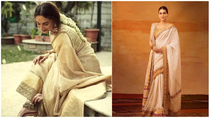 Embrace the festive spirit with these celeb-approved South Indian sarees that blend tradition with modern elegance.