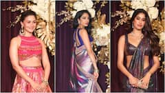 Manish Malhotra's Diwali Party: Alia Bhatt Rocks Mehendi Lehenga Again; Bride-to-be Sobhita Dhulipala Steals Turns Heads