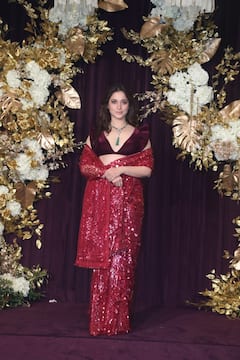 Manish Malhotra's Diwali Party: Alia Bhatt Rocks Mehendi Lehenga Again; Bride-to-be Sobhita Dhulipala Steals Turns Heads