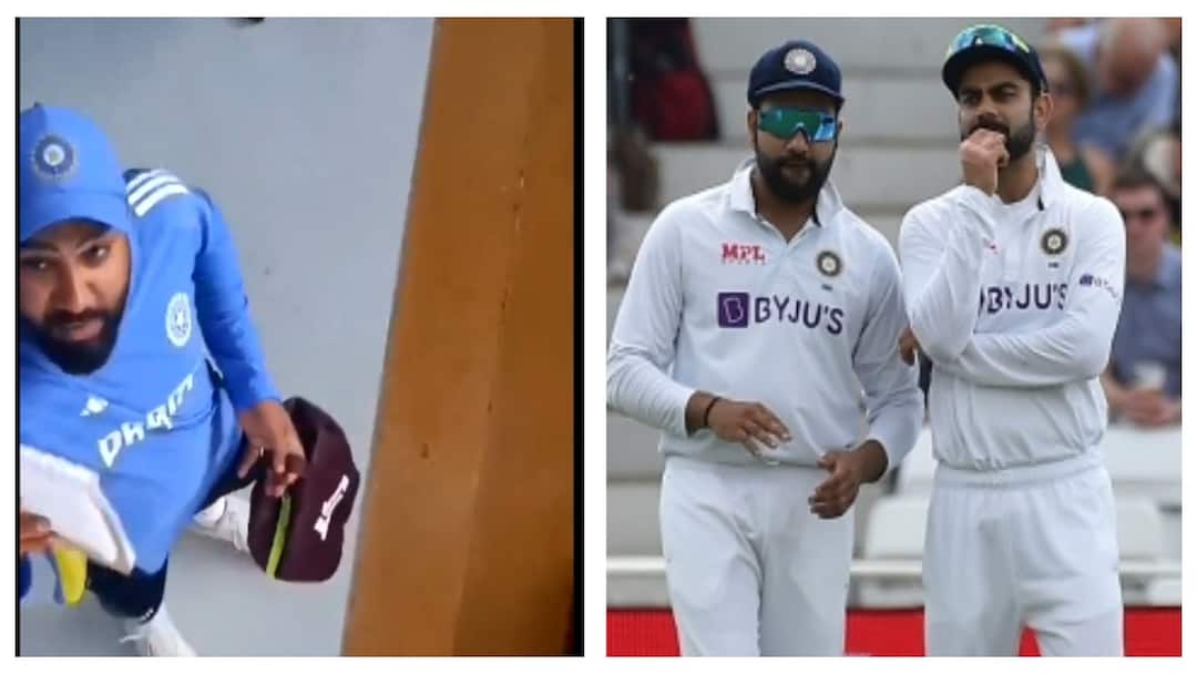 Watch Video: IND vs NZ 2nd Test girl fan asked rohit sharma autograph and inform to virat kohli watch video Watch Video:
