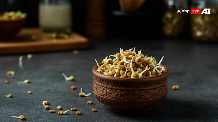 Sprouted Fenugreek: ફણગાવેલી મેથી ખાવાના શું છે ફાયદા? ખુબ ટ્રેન્ડ થઈ રહ્યું છે આ સુપરફૂડ sprouted-fenugreek-is-new-superfood-for-netizens-know-its-benefits-for-health Sprouted Fenugreek: ફણગાવેલી મેથી ખાવાના શું છે ફાયદા? ખુબ ટ્રેન્ડ થઈ રહ્યું છે આ સુપરફૂડ