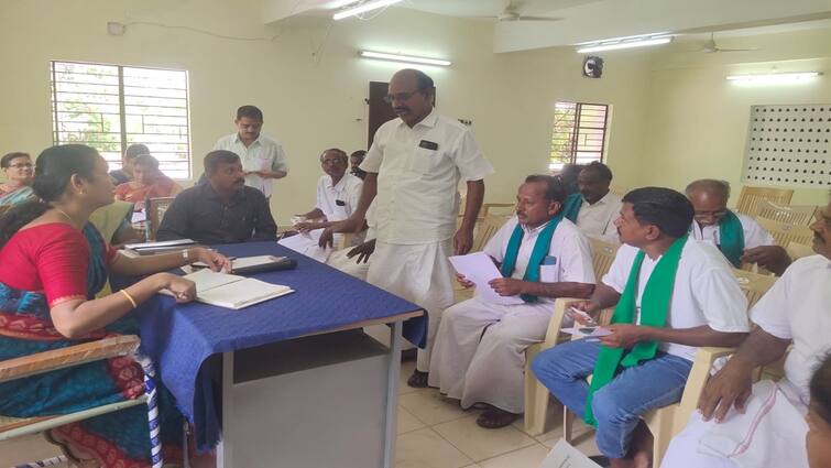 Thanjavur farmers grievance meeting date for crop insurance should be extended - TNN பயிர் காப்பீட்டுக்கான தேதியை நீட்டிக்க வேண்டும்... விவசாயிகள் குறைதீர் கூட்டத்தில் வலியுறுத்தல்