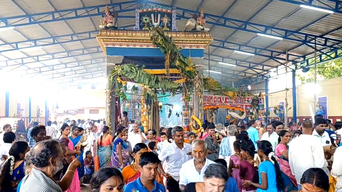 வெகுவிமரிசையாக நடைபெற்ற திருவாலி லட்சுமி நரசிம்ம பெருமாள் கோயில் குடமுழுக்கு விழா