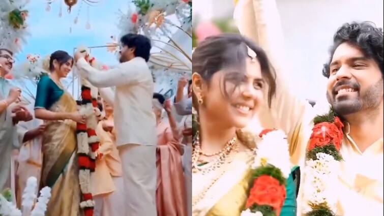 Actress Kalyani Priyadarshan Wedding Video Goes Viral See Details Watch Video : திடீர் திருமண கோலத்தில் மாநாடு பட நடிகை... வீடியோ பார்த்து அதிர்ச்சியில் ரசிகர்கள்