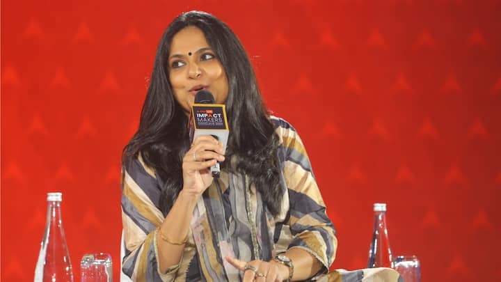 Journalist Richa Anirudh, best known for hosting the talk show 'Zindagi Live' also attended the conclave on October 22.