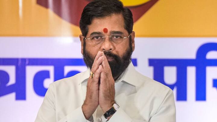 Maharashtra Chief Minister Eknath Shinde will contest the assembly elections from Thane's Kopri-Panchpakhadi. This will be the first poll in the state where his faction of the Shiv Sena will test its electoral fortune. Image: PTI