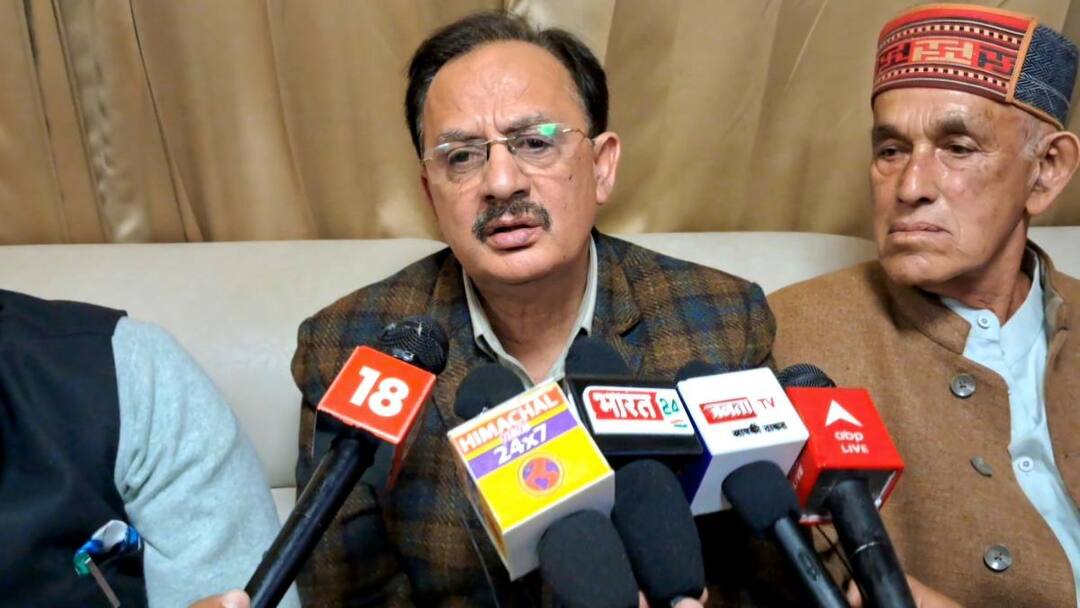 Himachal Pradesh Industry Minister Harshwardhan Chauhan attacks BJP ann हिमाचल: मंत्री हर्षवर्धन चौहान का निशाना, 'बीजेपी ने हाटी के हक को हाइजैक करने के बाद भी मुंह की खाई'