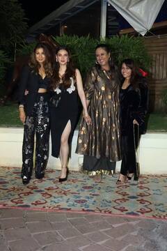 અદિતિ રાવ હૈદરીનો લગ્ન બાદ દિવાળી પાર્ટીમાં જોવા મળ્યો શાનદાર અવતાર, બ્લેક બોડીકોન ડ્રેસમાં ખૂબ સુંદર લાગી રહી હતી