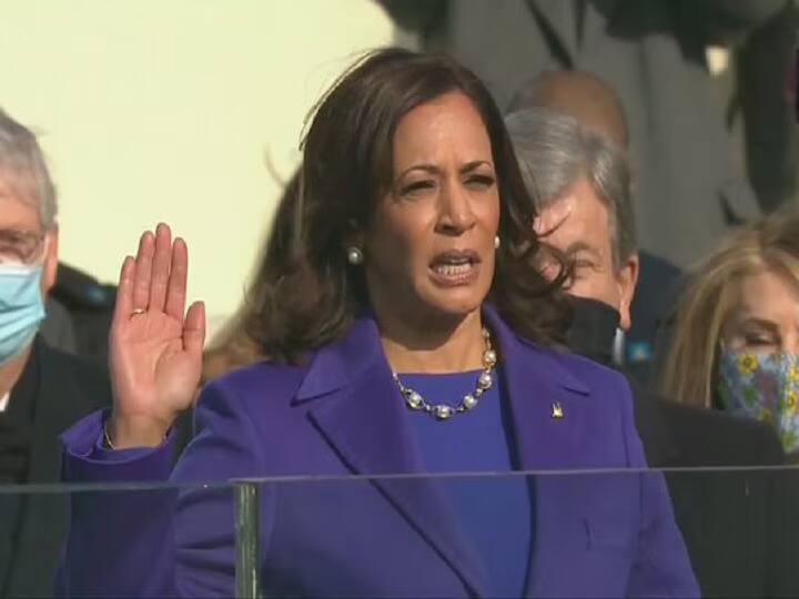 Kamala Harris US Election Results 2024 Harris calls for hope and optimism in facing difficult times Kamala Harris: 'લોકતંત્ર અને સમાન ન્યાય માટેની લડાઇ છોડીશ નહીં', હાર બાદ કમલા હેરિસે સમર્થકોને કહ્યુ