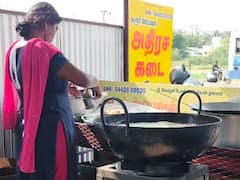 அதிரச கடையில் காத்திருந்து வாங்கிச் செல்லும் மக்கள்; கரூரில் தீபாவளி விற்பனை படுஜோர்