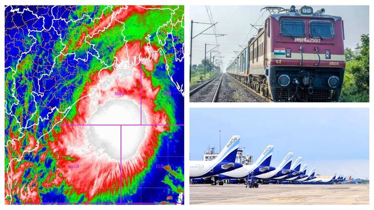 Cyclone Dana Kolkata airport shut down 200 trains cancel know full details Cyclone Dana: தீவிர புயலாக மாறிய டாணா; 200 ரயில்கள் ரத்து! மூடப்படும் கொல்கத்தா விமான நிலையம்