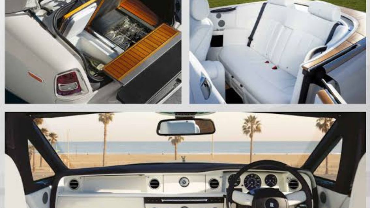 Driving The Rolls Royce Drophead Which Akash Ambani Also Owns