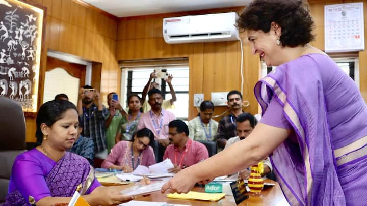 As per the affidavit, she has a Postgraduate Diploma in Buddhist Studies through distance learning from the University of Sunderland, UK, and a BA (Hons) degree in Psychology from Delhi University. Image: X/@INCIndia