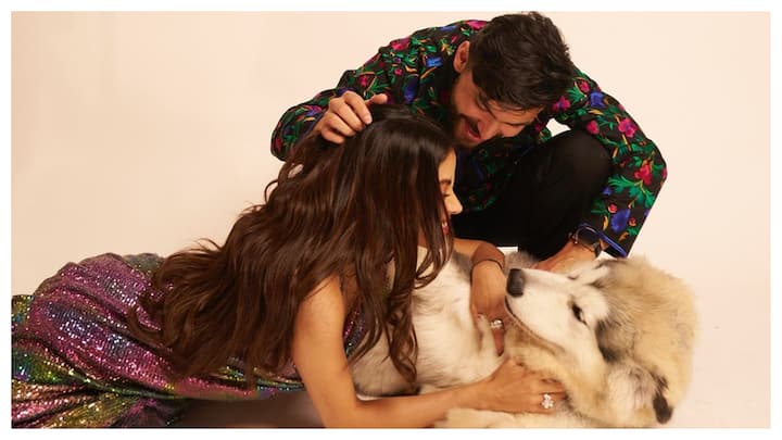 Janhvi Kapoor recently took to social media to share a heartfelt image with her rumoured beau Shikhar Pahariya, in which he is seen lovingly placing his hand on her head.