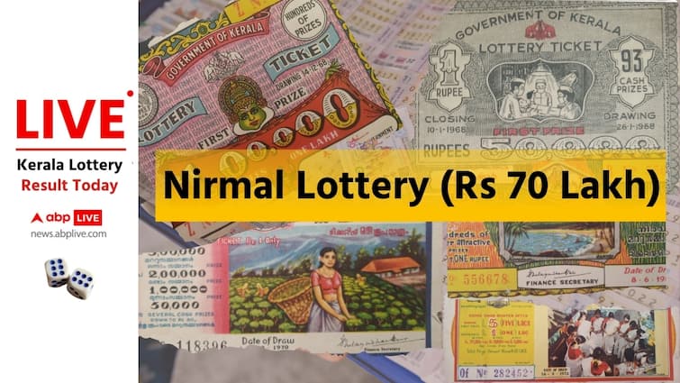 LIVE | Kerala Lottery Result Today (25.10.2024): NIRMAL NR-403 Friday 3 PM Draw DECLARED - 1st Prize 70 LAKH Bumper Jackpot Lottery Sambad Latest News Live Updates south india news live lottery result today October 25 Kerala Lottery Winner Keralalotteries.net LIVE | Kerala Lottery Result Today (25.10.2024): NIRMAL NR-403 FRIDAY 3 PM Draw DECLARED - 1st Prize 70 LAKH