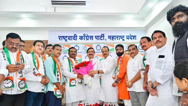  सांगलीत राष्ट्रवादी काँग्रेस अजित पवार पक्षाला चांगलं बळ, संजयकाका पाटील यांचा राष्ट्रवादीत प्रवेश