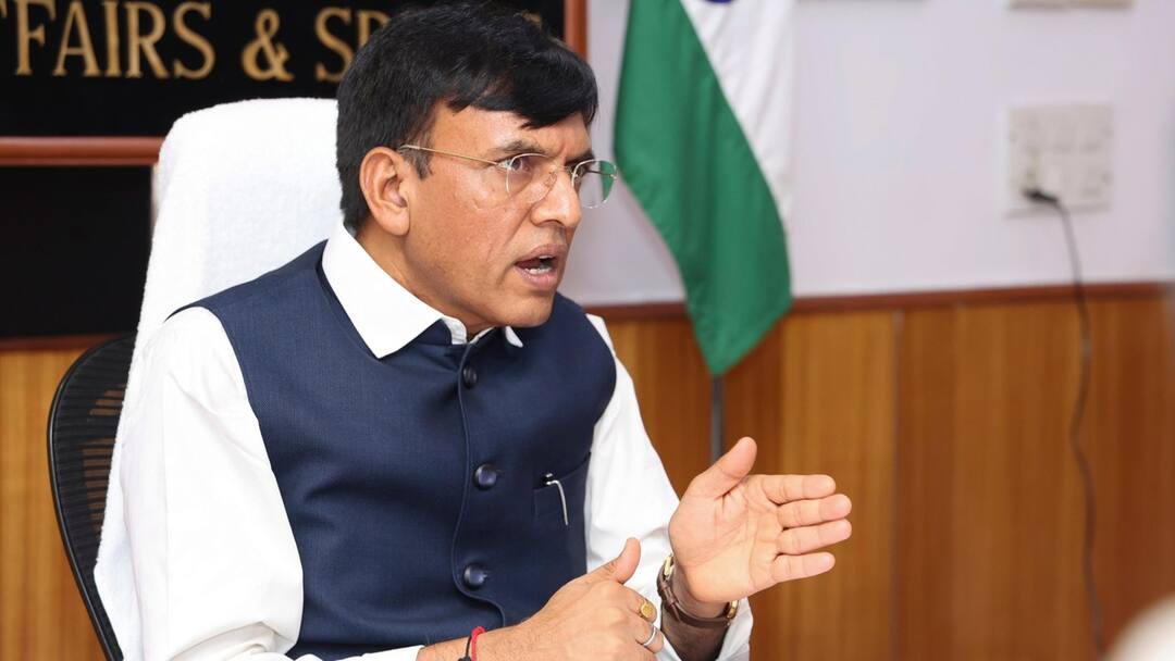 Union Sports Minister Mansukh Mandaviya Statement regarding hockey tournament in Bihar ann 2047 तक देश स्पोर्ट्स सेक्टर में 1 से 5...', बिहार में मनसुख मांडविया ने बताया भारत का बड़ा प्लान