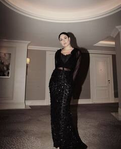 Kareena Kapoor: બ્લેક આઉટફિટમાં કરીના કપૂરને આપ્યા શાનદાર પોઝ, જુઓ તસવીરો