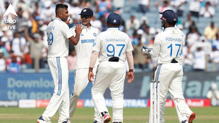 IND vs NZ Day 2 Tea Update New Zealand leading by 188 runs against India in tea break at Pune IND vs NZ Day 2 Tea Update: ১৮৮ রানে এগিয়ে নিউজ়িল্যান্ড, হাতে ৮ উইকেট, মোড় ঘোরাতে পারবে ভারত?