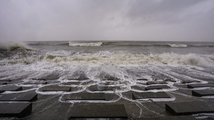 Cyclone Dana's landfall process was complete on Friday morning and the system took at least eight and a half hours to enter the landmass.