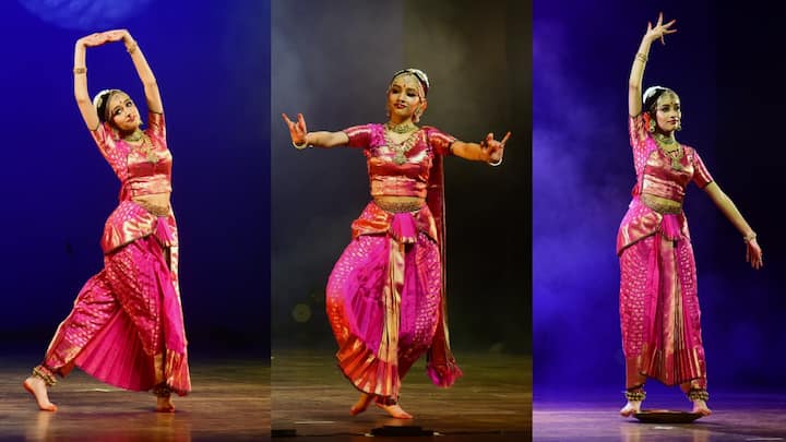 कमानी ऑडिटोरियम में कुचिपुड़ी नृत्य का कार्यक्रम आयोजित किया गया था. इसमें साहिरा ने अद्भुत नृत्य पेश किया.