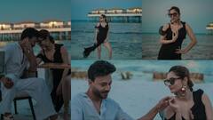 Ankita Lokhande Photos: समंदर किनारे पर पति विक्की जैन संग रोमांटिक हुईं अंकिता लोखंडे, ब्लैक ड्रेस में फ्लॉन्ट किया कर्वी फिगर