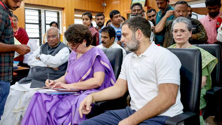 Congress leader KC Venugopal crticised BJP over allegation Congress President Mallikarjun Kharge was kept outside while nomination for the Wayanad by-polls Wayanad Bypoll: Congress Slams BJP Over Claims Of ‘Insulting’ Kharge, Says They’re ‘Spreading Lies’