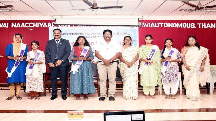 Thanjavur Kundavai Nachiyar Government Women Arts College Student Council Election -TNN குந்தவை நாச்சியார் அரசினர் மகளிர் கலைக்கல்லூரியில் மாணவர் பேரவை தேர்தல்