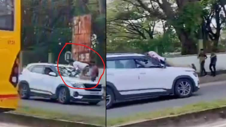 Traffic Cop Brutally Dragged for Over 100 Metres in Shivamogga, Sparking Outrage