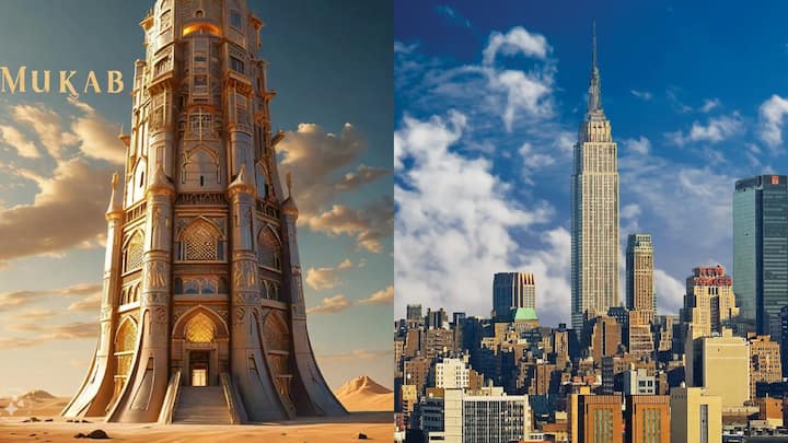 यह बिल्डिंग इतनी बड़ी है कि इसमें न्यूयॉर्क की एम्पायर स्टेट बिल्डिंग जैसी 20 बिल्डिंग समा सकती है. इसकी ऊंचाई 1300 फीट है और इसे क्यूब आकार में बनाया जा रहा है.