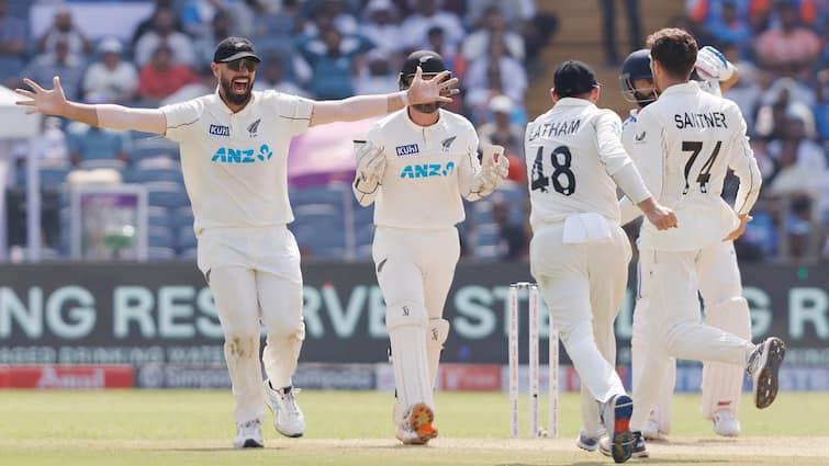 ind vs nz indian cricket team lose against new zealand in test series after 12 years at home ground   ind vs nz test: 12 વર્ષ બાદ ટીમ ઈન્ડિયાની શરમજનક હાર, ન્યૂઝીલેન્ડે ઈતિહાસ રચ્યો 