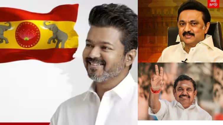 What is the challenge for TVK Vijay to replace DMK ADMK பாமக, தேமுதிக, நாதக பிடிக்காத இடத்தை விஜய் பிடிப்பாரா: திமுக-அதிமுகவுக்கு மாற்றாக வர விஜய்க்கு என்ன சவால்?