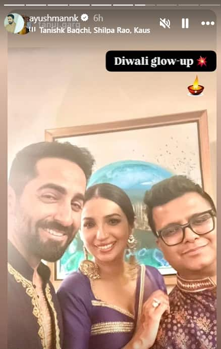 Apart from this, apart from the industry, some other friends of Ayushmar Khurrana were also seen in this party. With whom the actor had a lot of fun.